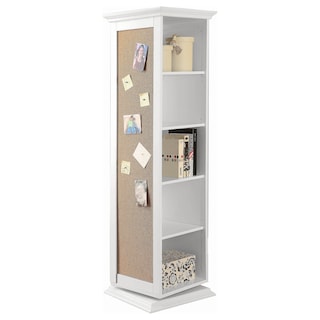 Robinsons Swivel Accent Cabinet with Cork Board