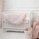 preview thumbnail 6 of 5, Violet Floral Ruffle Quilted Baby Play Mat - Beige