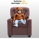 preview thumbnail 39 of 45, Mcombo Kids Recliner Chair Armrest Sofa for Toddlers Faux Leather