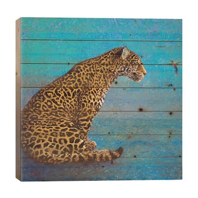 The Discussion Print On Wood by Iris Scott - Multi-Color