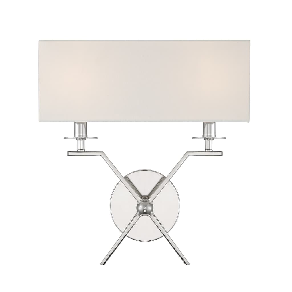 Savoy House 9-3305-2 Arondale 2 Light 15" Tall Bathroom Sconce