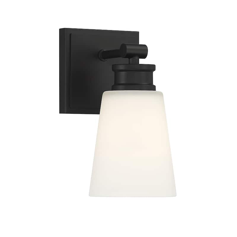 Meridian M90072 10" Tall Wall Sconce - Matte Black