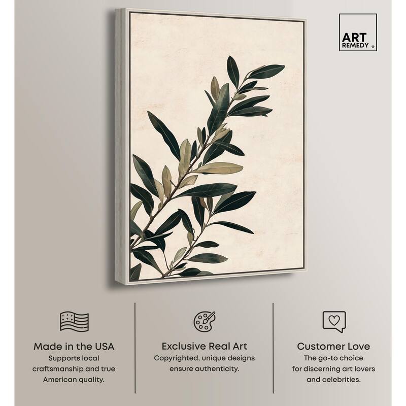 Verdant Virtue I Canvas by Art Remedy