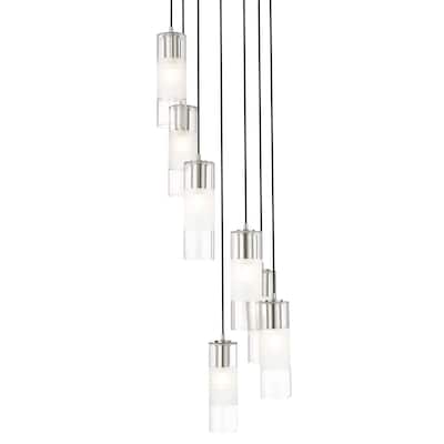 Z-Lite 824P-7R Alton 7 Light 18" Wide Chandelier