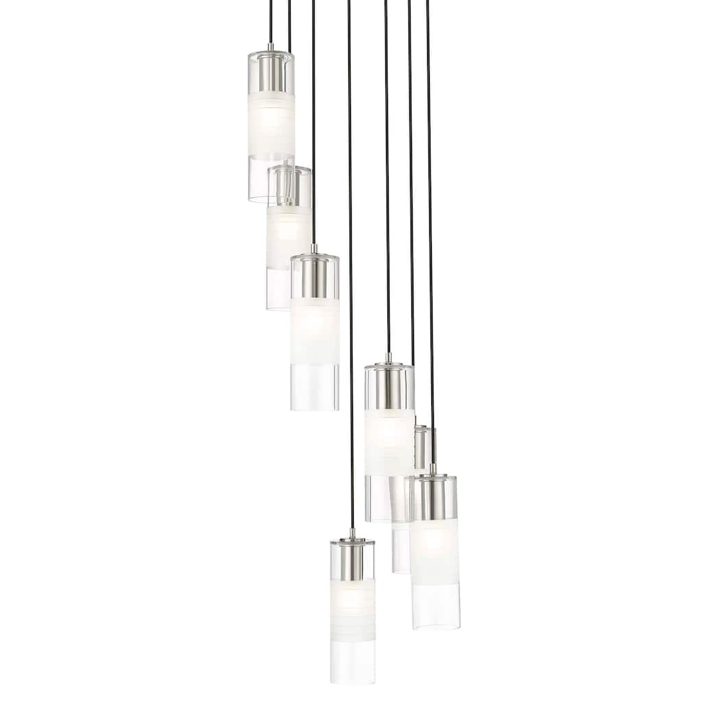 Z-Lite 824P-7R Alton 7 Light 18" Wide Chandelier