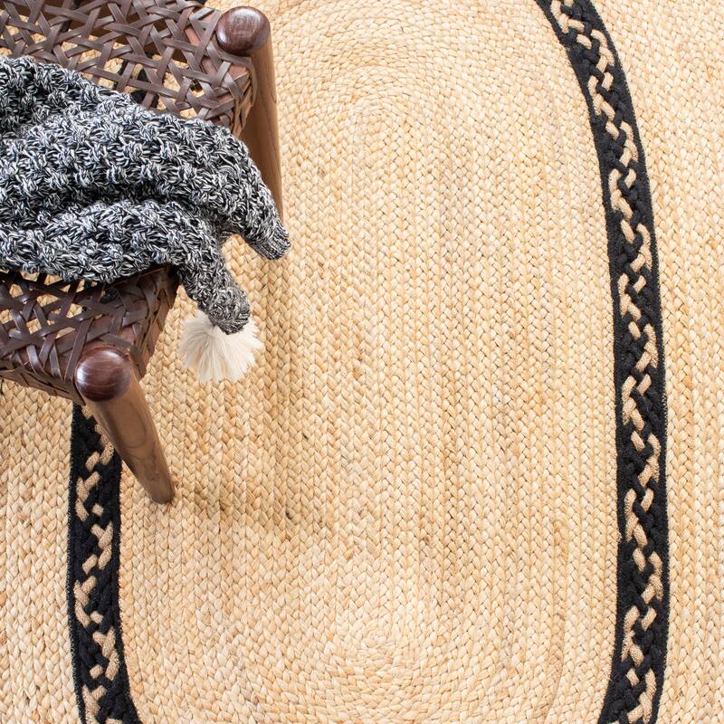 SAFAVIEH Handmade Natural Fiber Asgerdur Casual Jute Rug