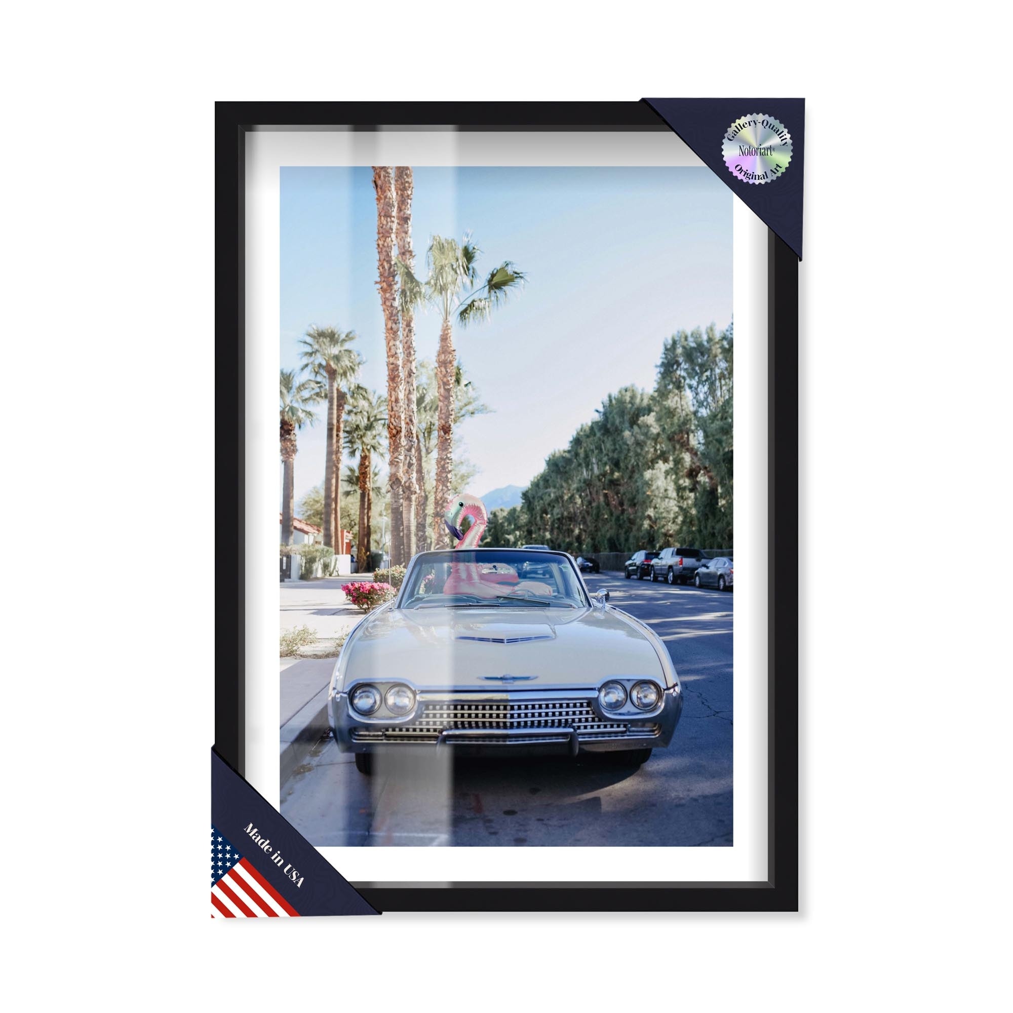 Summer Ride Shadowbox Print by Notoriart