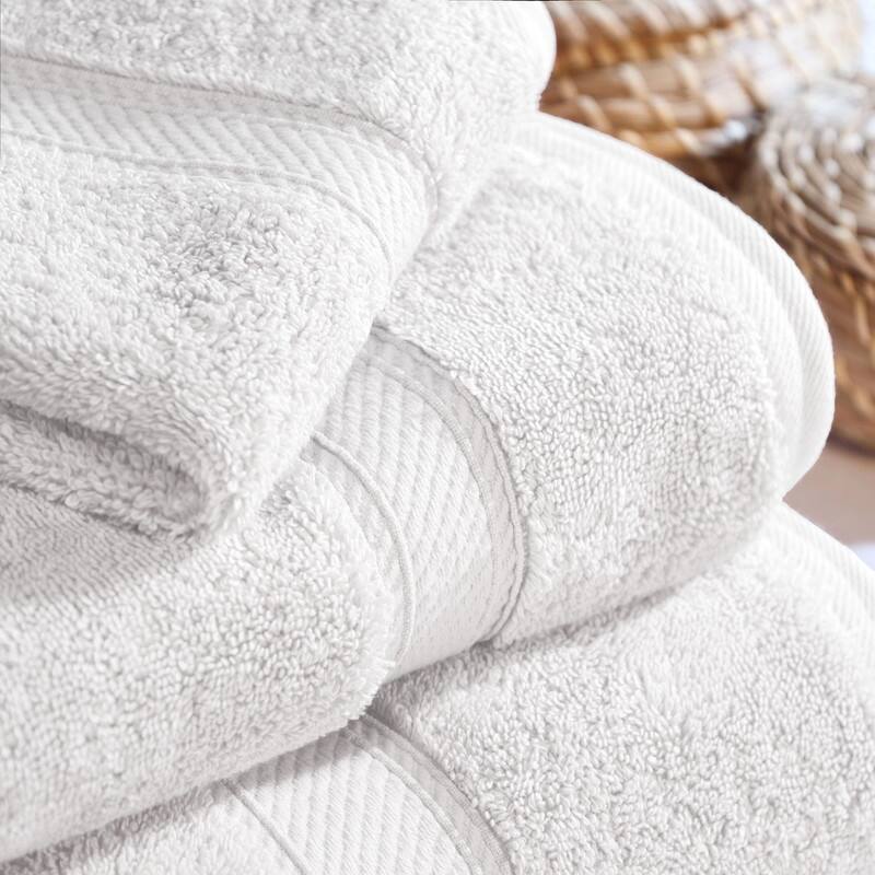 Superior Egyptian Cotton Pile Heavyweight 3-Piece Towel Set