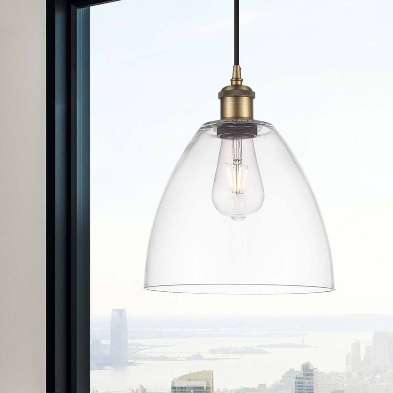 Innovations Lighting Ballston Bristol Glass 1 Light 9" Cord Hung Mini Pendant