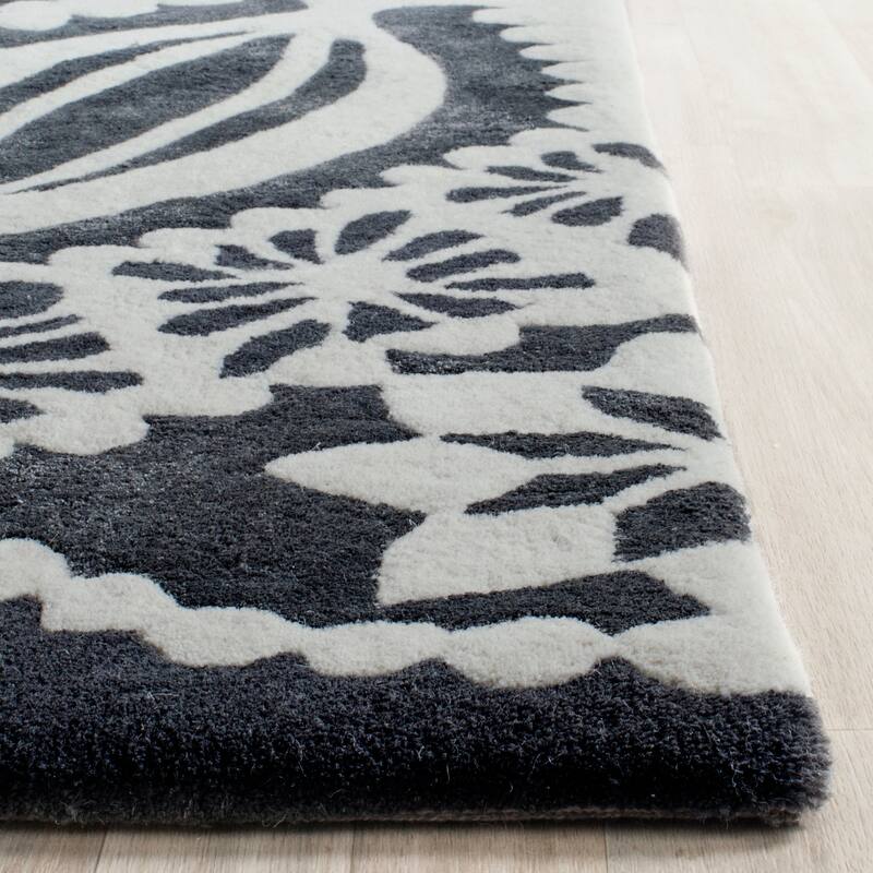 SAFAVIEH Handmade Allure Feikea Modern Floral Wool Rug