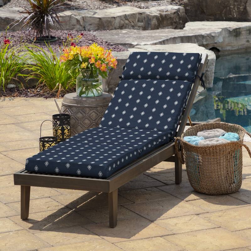ARDEN Outdoor Chaise Lounge Cushion