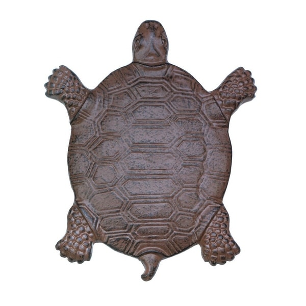 Cast Iron Turtle Garden Stepping Stone