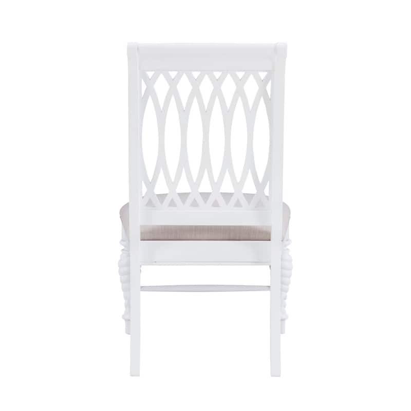 Linon Holden Solid Wood Farmhouse Side Dining Chair (Set of 2)