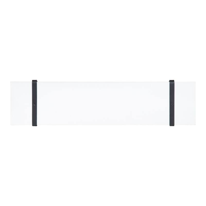 Kate and Laurel Soloman Wood 2 Piece Shelves with Metal Brackets