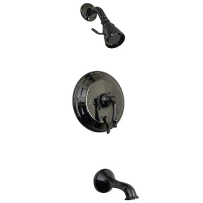 Kingston Brass Water Onyx Tub and Shower Trim Package with 1.8 GPM