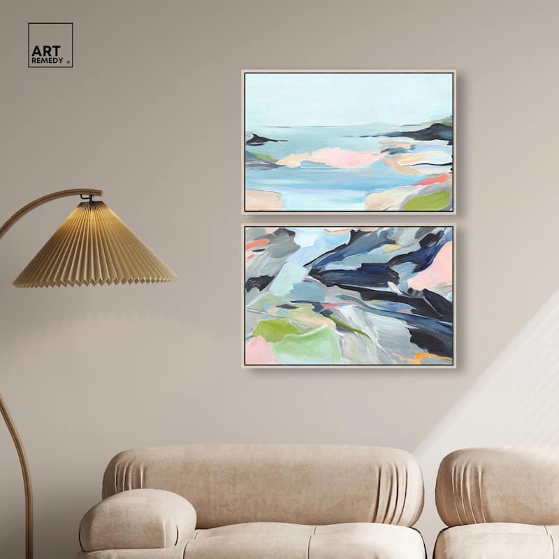 Between Seasons II Canvas Set of 2 by Art Remedy