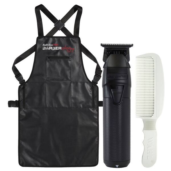 BaBylissPRO BBAPRON Barberology Apron, Black BabylissPro