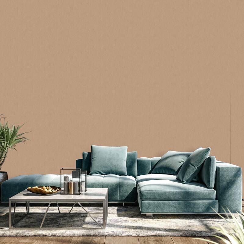 Galerie Wallcoverings Energy Collection Plain Linen Effect Matte Wallpaper Roll