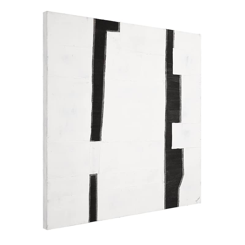 Paris Wooden Wall Art - Black