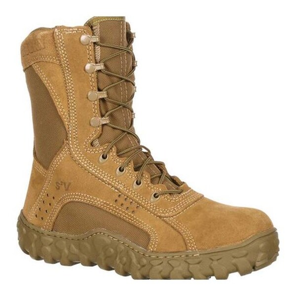 coyote brown steel toe boots