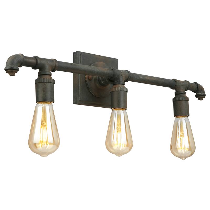 Eglo Wymer 3-Light Zinc Bath Vanity Light - Zinc