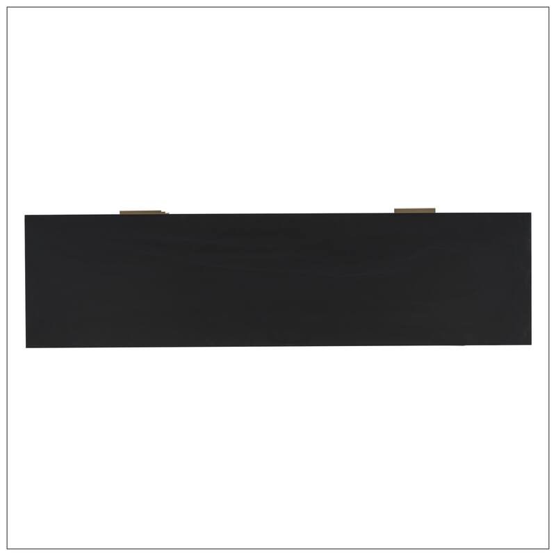 Minimalist Wave-Pattern Sideboard with Functional Storage
