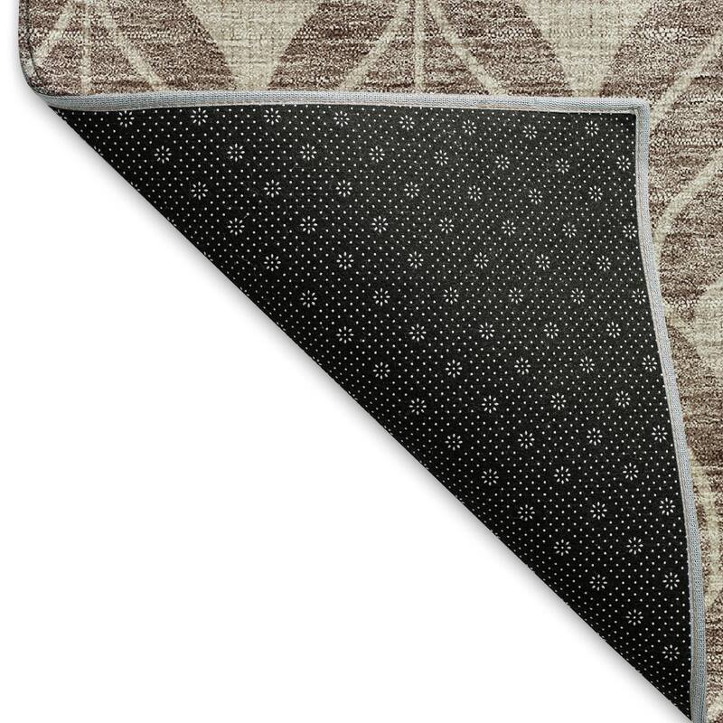 Premium Washable Super Soft Geo Teardrop Mayfield Rug