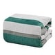 preview thumbnail 4 of 3, Wellco Bedding Comforter Set Bed In A Bag - 7 Piece Luxury Bedding Sets - Oversized Bedroom Comforters, Green