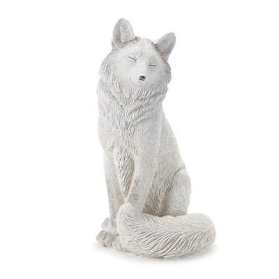Winter Fox Figurine (Set of 2) - N/A