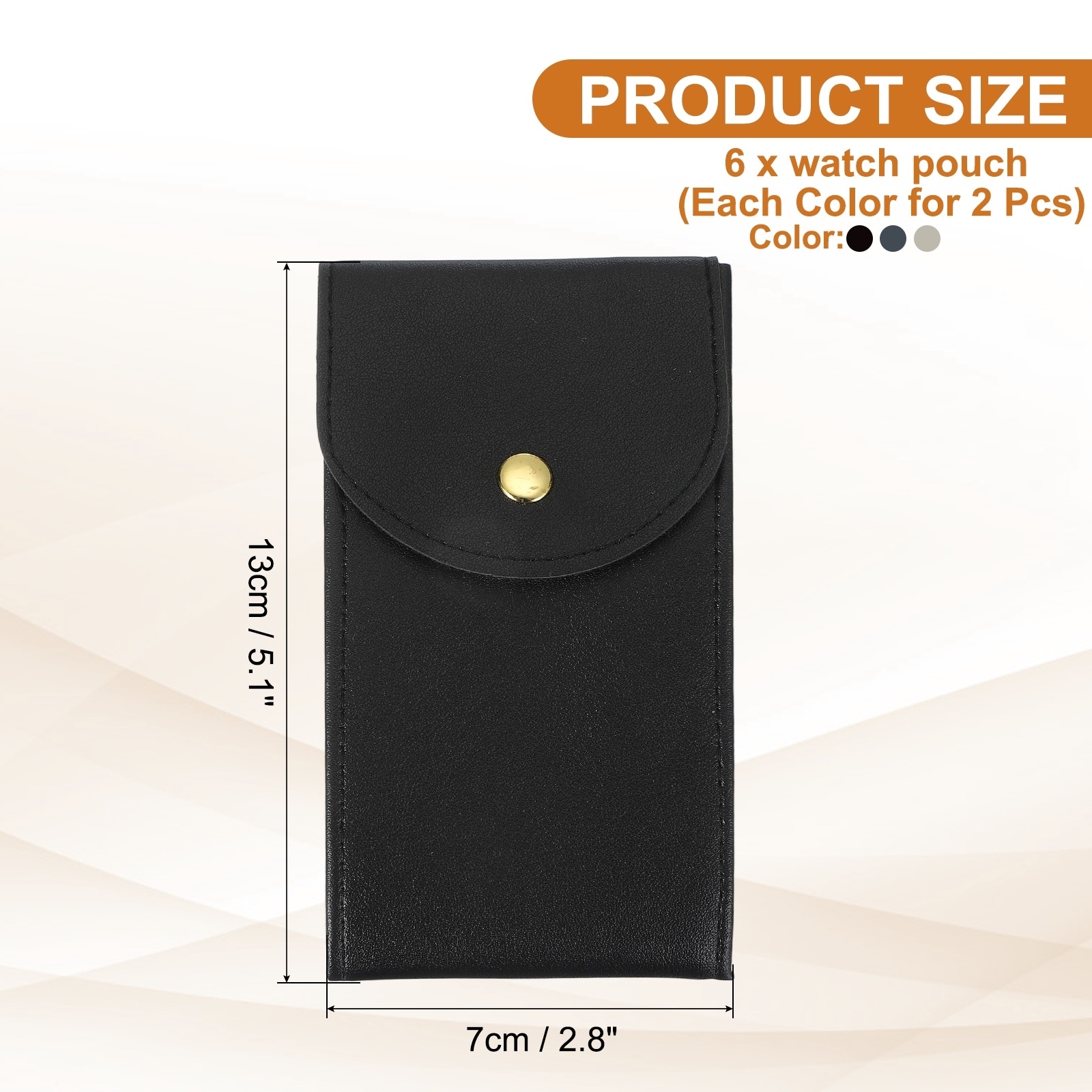 Watch Pouch, Portable Watch Case