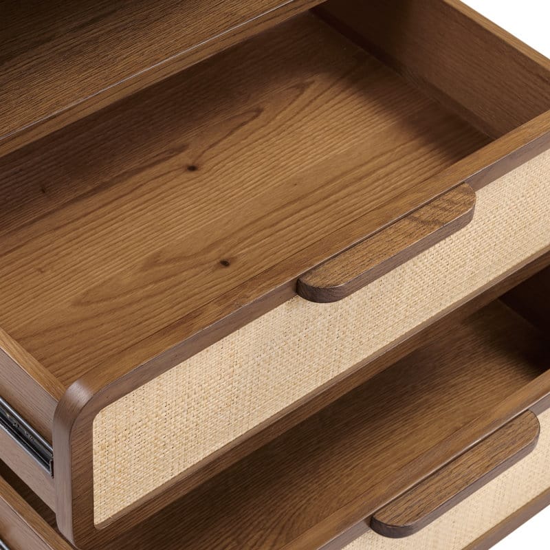 Poly & Bark Neva Nightstand in Reposado Oak