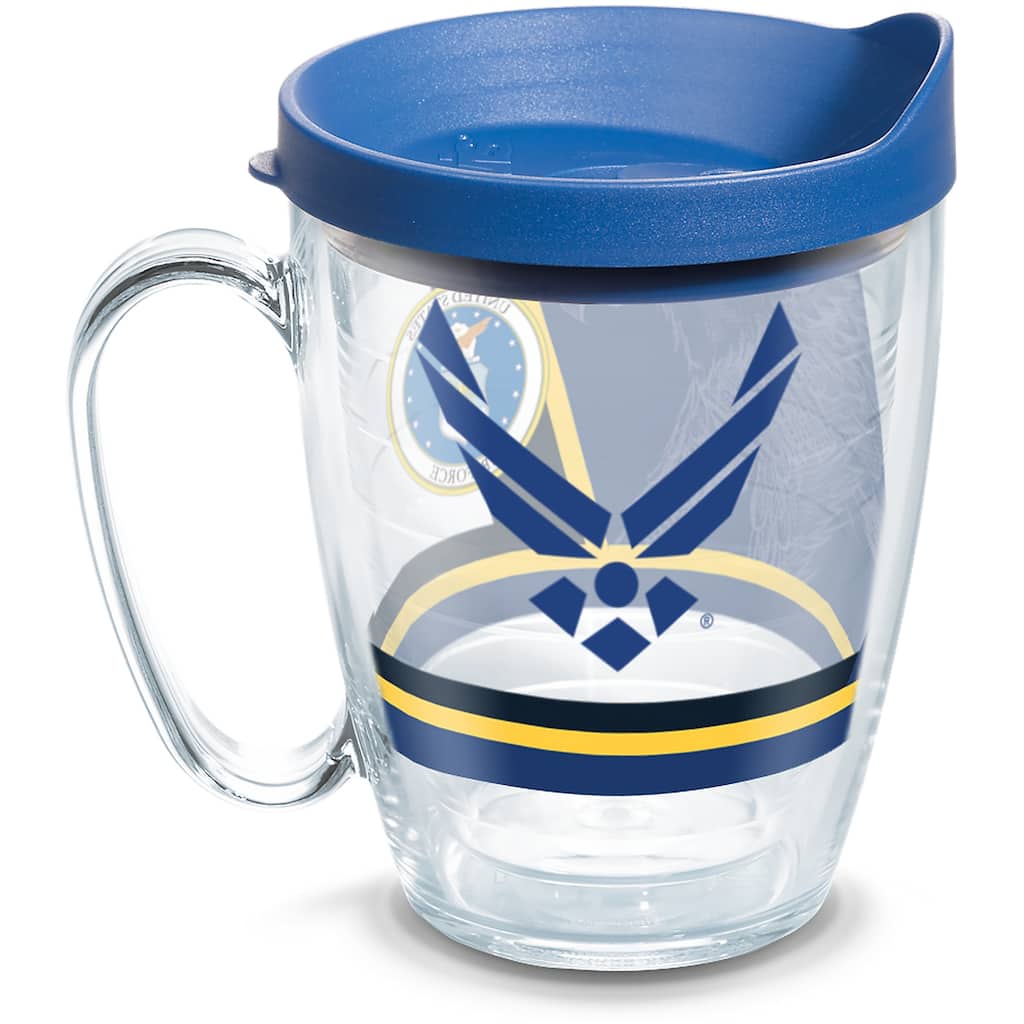 Tervis Air Force Forever Proud Made in USA Double Walled Insulated Travel Tumbler, Classic - 16oz Mug