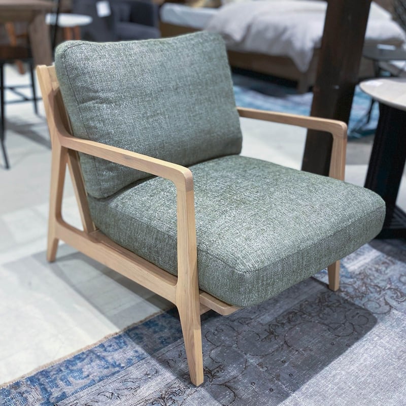 30" Wide Arm Chair, Sage