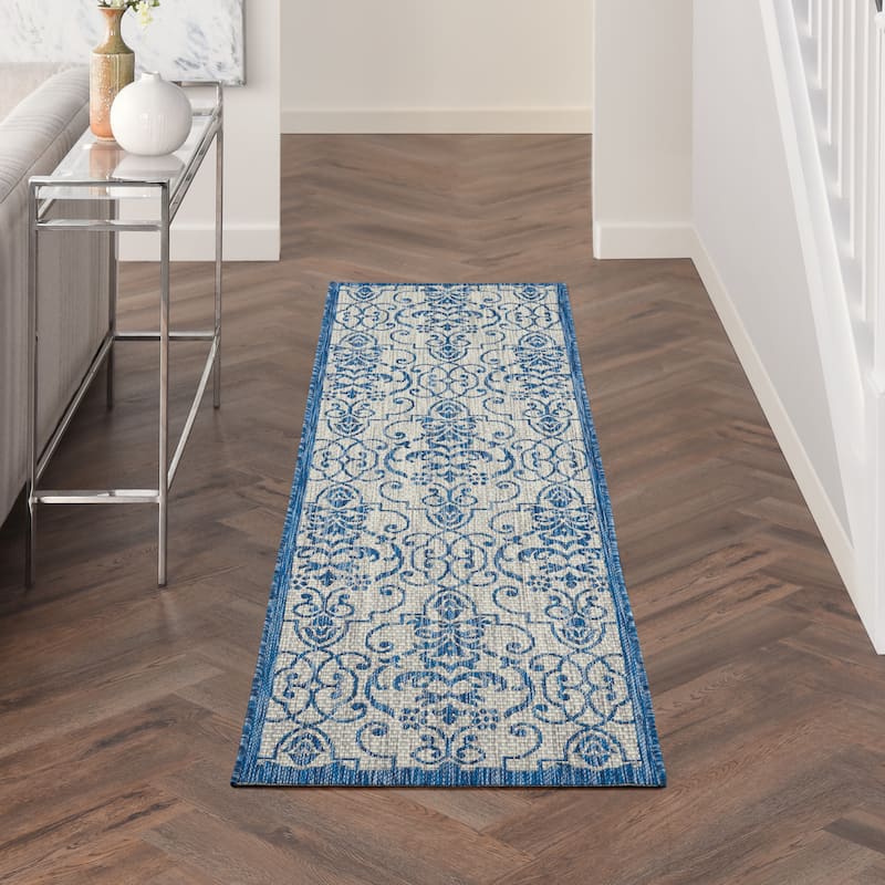 Nourison Garden Party Trellis Indoor/Outdoor Area Rug
