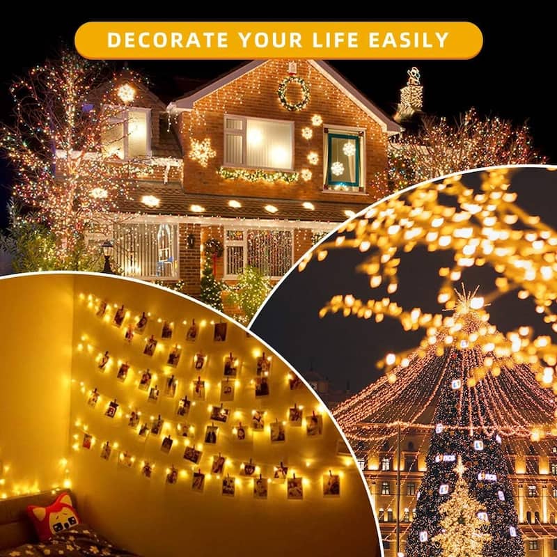 Fairy Lights Battery Operated LED Jar Light String Lights 3 Pack