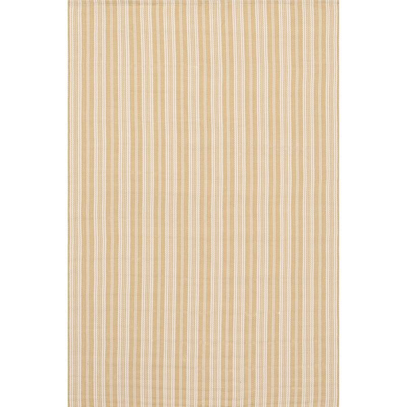 Home Conservatory Ticking Stripe Handwoven Indoor/Outdoor Area Rug