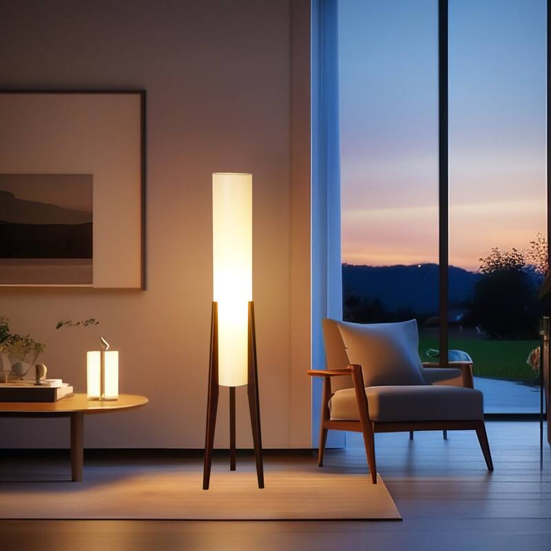 Wabi-sabi Style Zen Floor Lamp