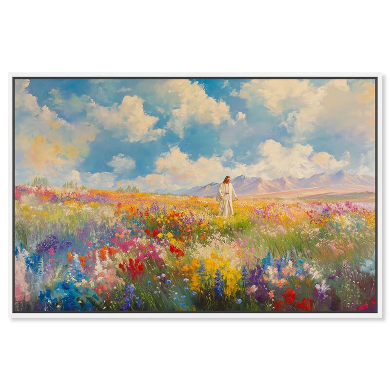 Journey Just Begun Canvas by Art Remedy - White - 15" x 10"