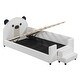 preview thumbnail 25 of 49, Twin Daybed with Bear Headboard and Hydraulic Storage System