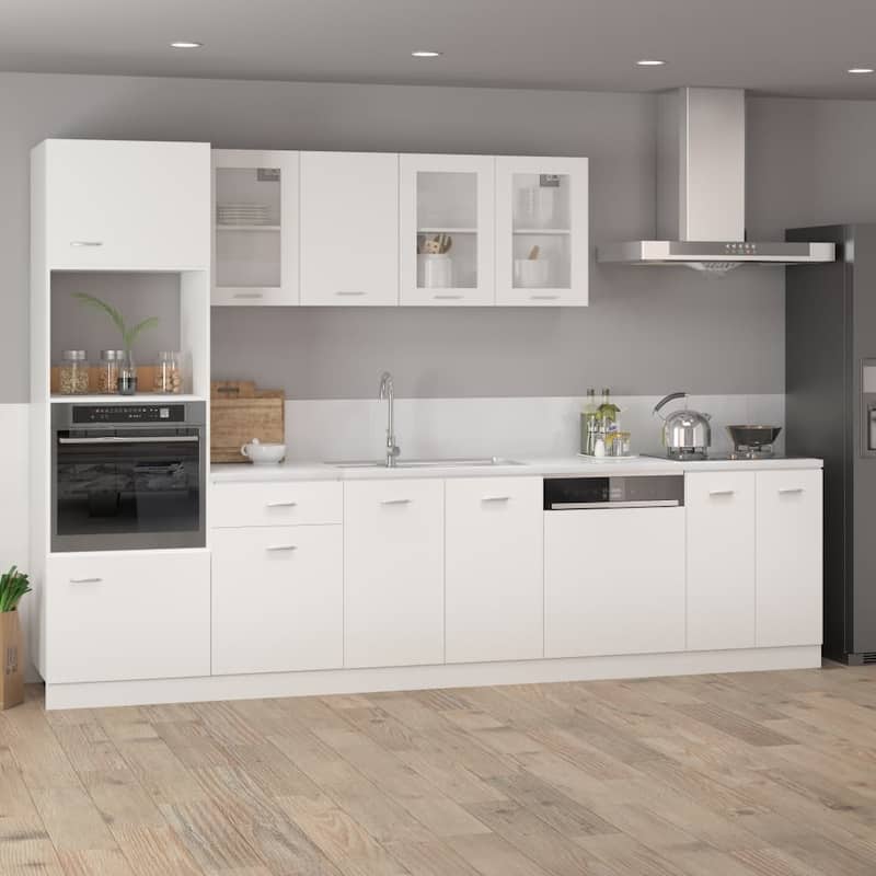 vidaXL Kitchen Cabinet Storage Cupboard Under Sink Organizer Engineered Wood