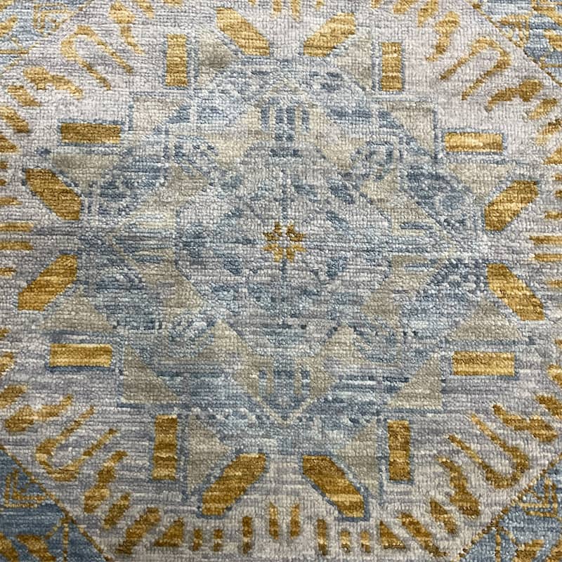 HERAT ORIENTAL Handmade Indo Mamluk Wool Rugs - 9'1" x 12'