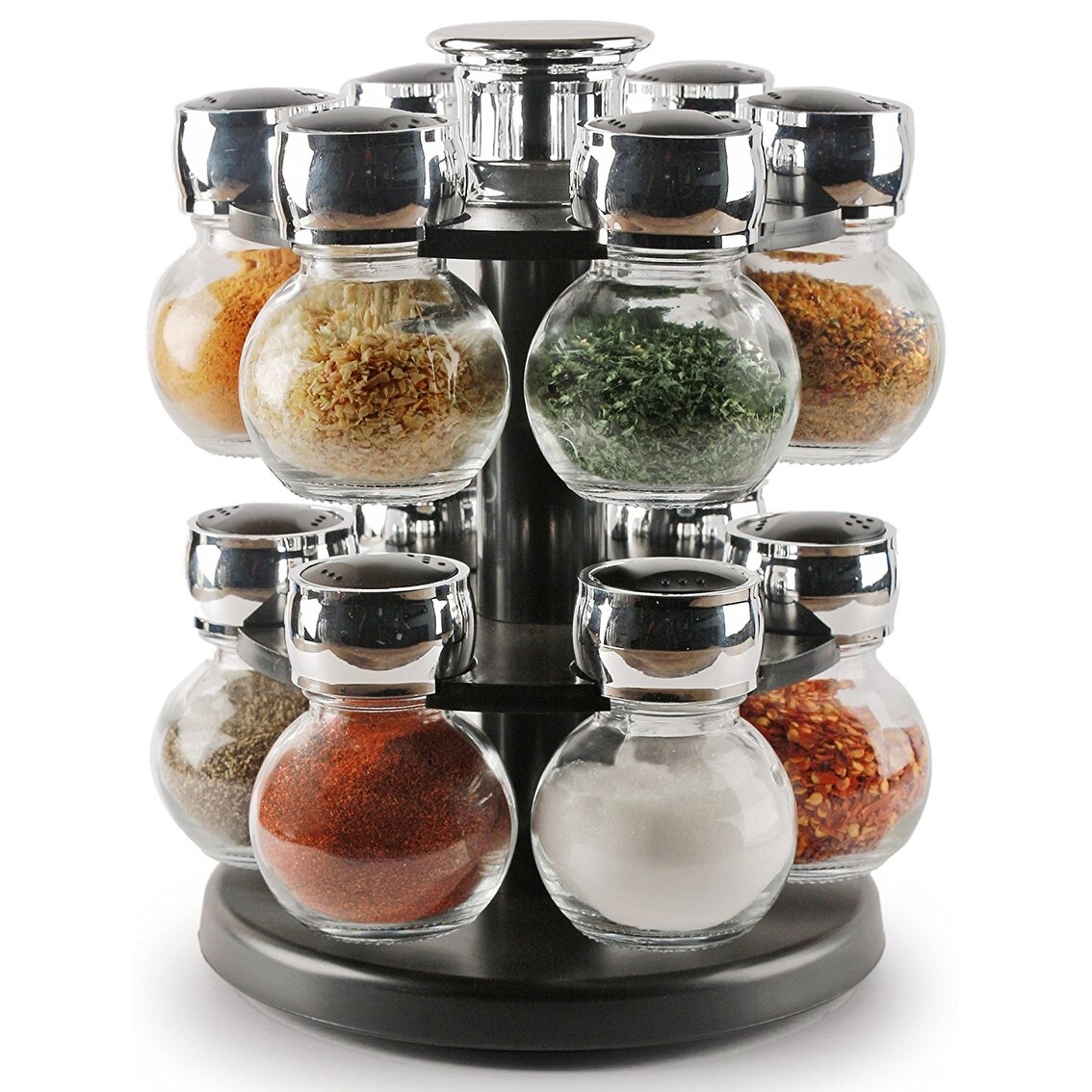 Spice Jars & Racks Home & Garden NEW REVOLVING SPICE RACK STORAGE STAND