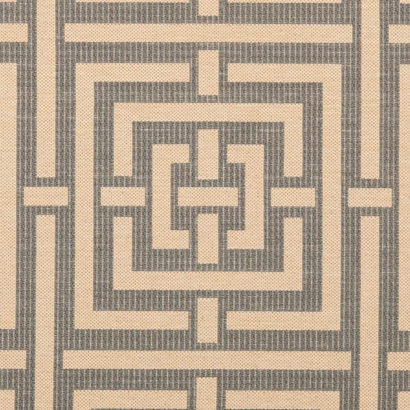 SAFAVIEH Courtyard Ginger Indoor/ Outdoor Waterproof Patio Backyard Rug