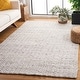 preview thumbnail 2 of 27, SAFAVIEH Handmade Natura Gregoriana Textured Rug 3' x 5' - Silver - Rectangle