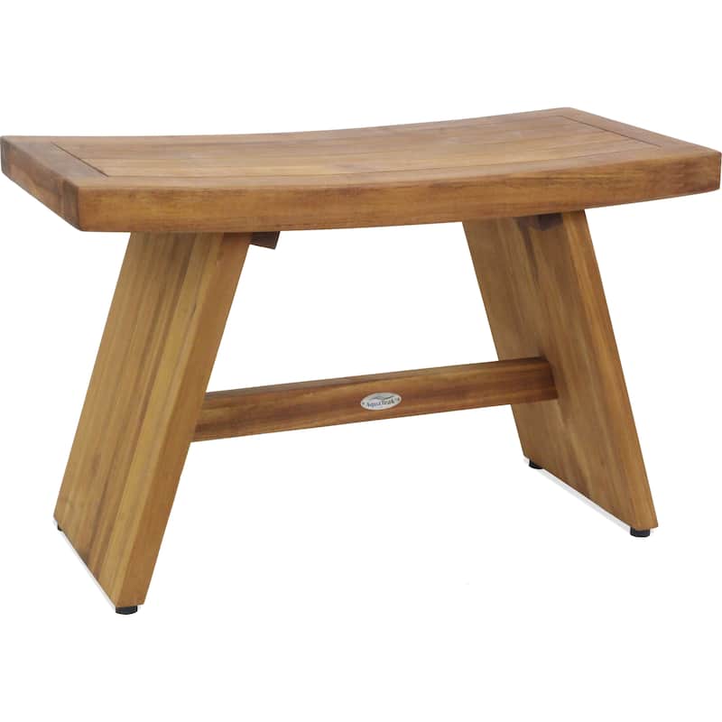 The Original Asia Teak Shower Bench - 30" Wide - Teak Oil