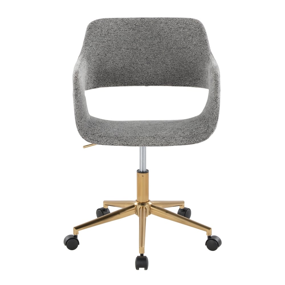 Carson Carrington Vallen Adjustable Task Chair with 5-Star Base