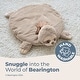 preview thumbnail 3 of 4, Bearington Baby Lil' Speedster 30 x 30 Inch Sloth Plush Tummy Time Mat, Baby Décor Blanket - Multi