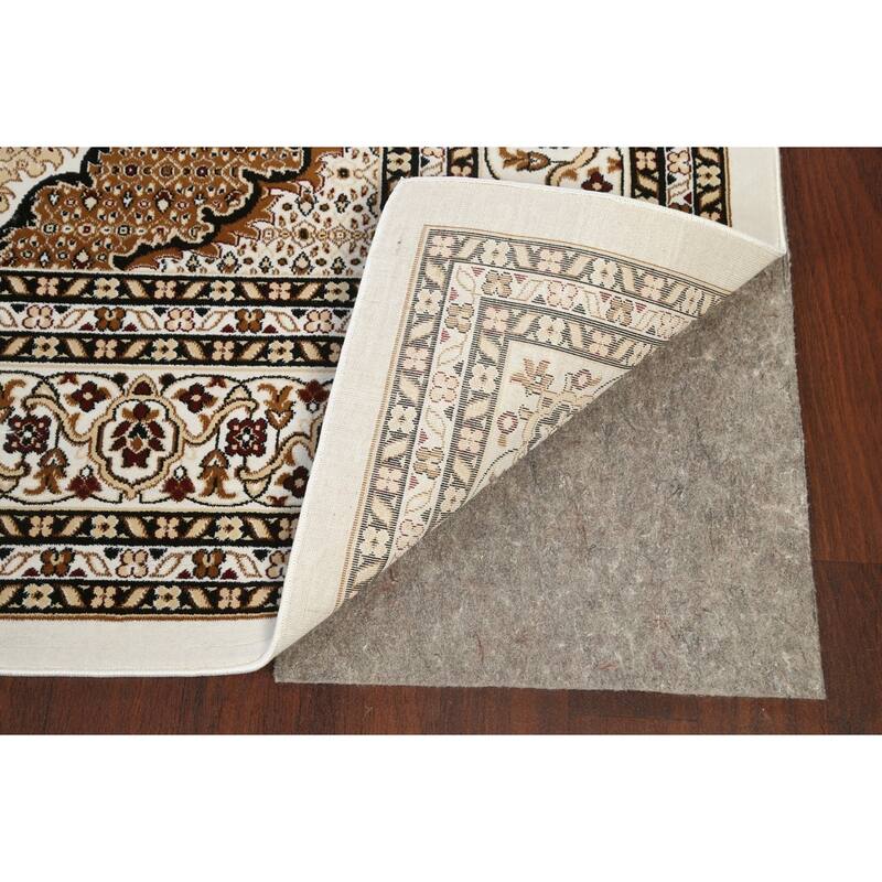 Geometric Tabriz Mahi Turkish Traditional Area Rug Oriental Carpet