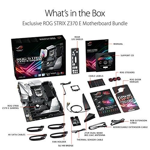 Shop Asus Strix Z370 E Gaming Strix Z370e Gaming Overstock 18827437