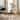 Modern Retro Splicing Round Coffee Table , Fir Wood Table Top with Cross Legs Metal Base